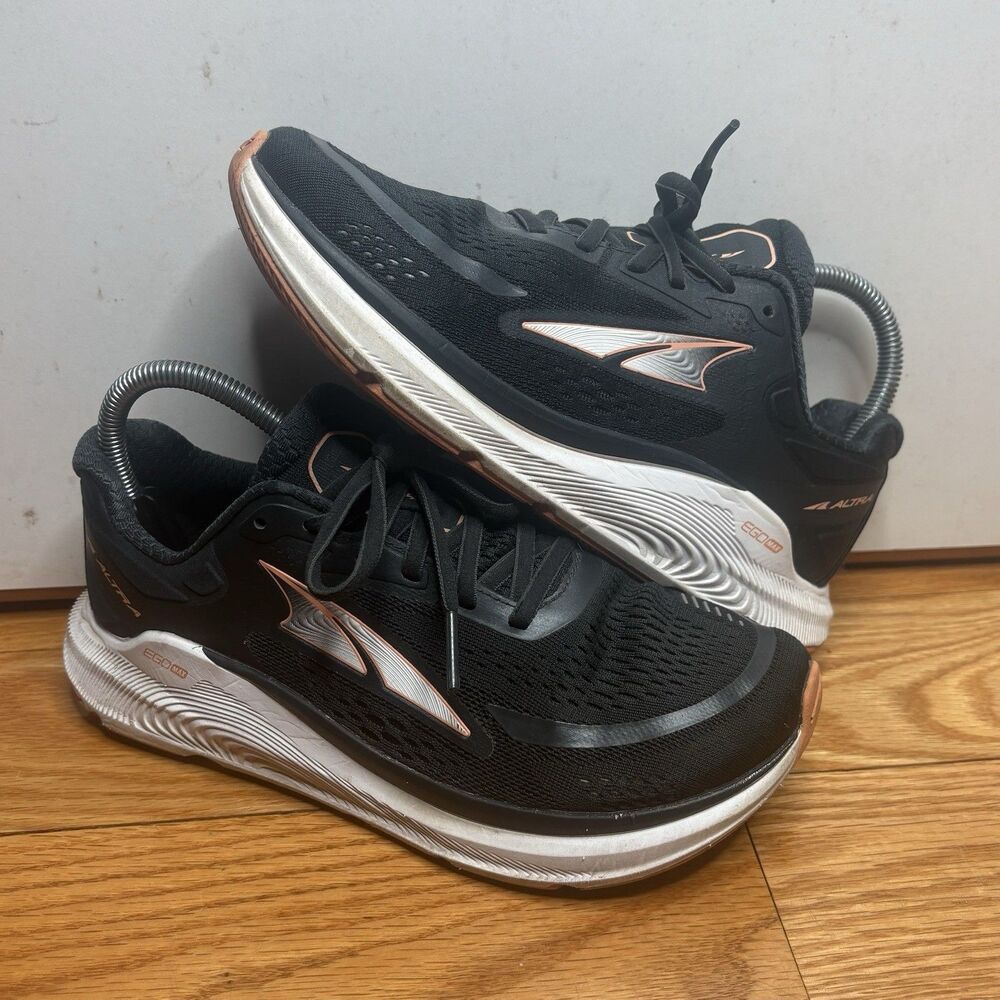 Altra Paradigm 6 Women’s Size 8 Black Coral EGO MAX Running Shoes AL0A5484000